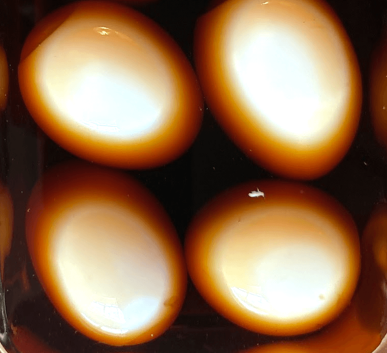 marinated eggs in soy sauce