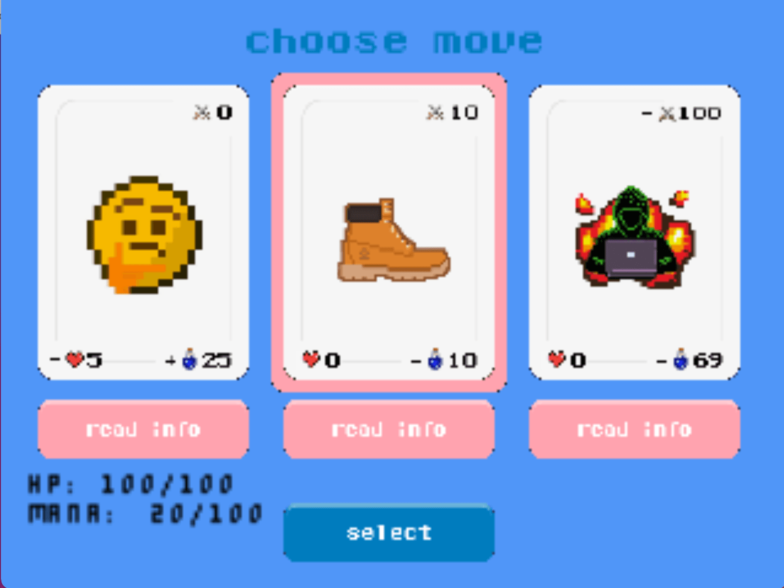 Triumvirate Arena — Chloe playscreen