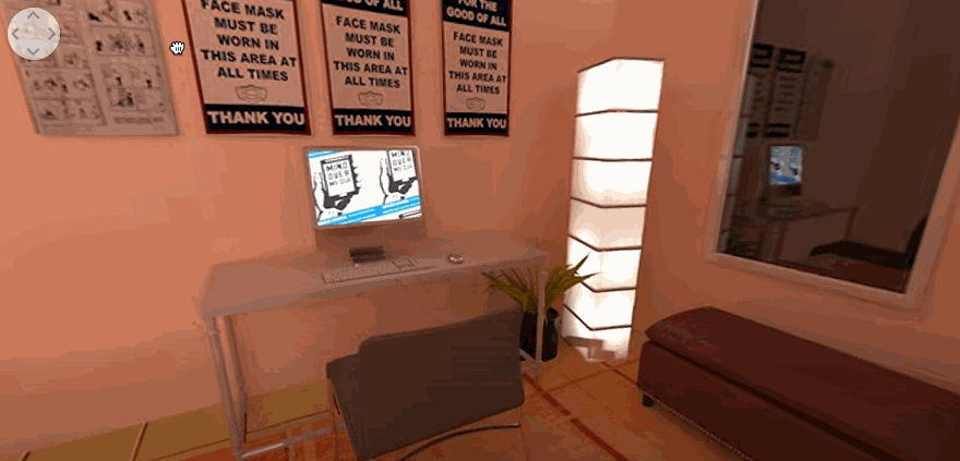 dorm room vr