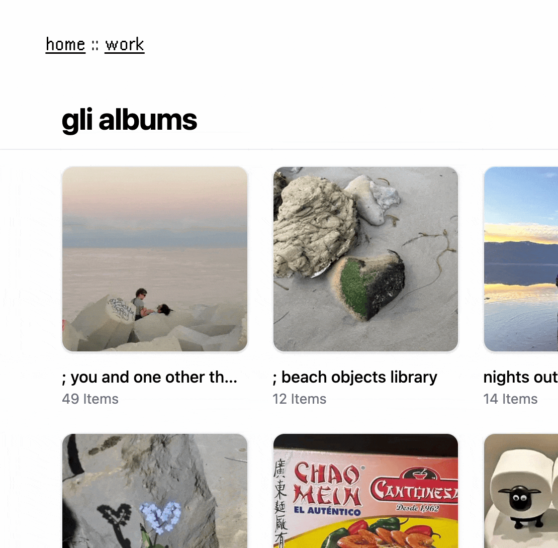 gli are.na photo album